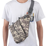 Sling Bag Crossbody Chest Shoulder Lightweight Men Travel Hiking Climbing