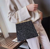 Sequins Sling Bag for Women Ladies