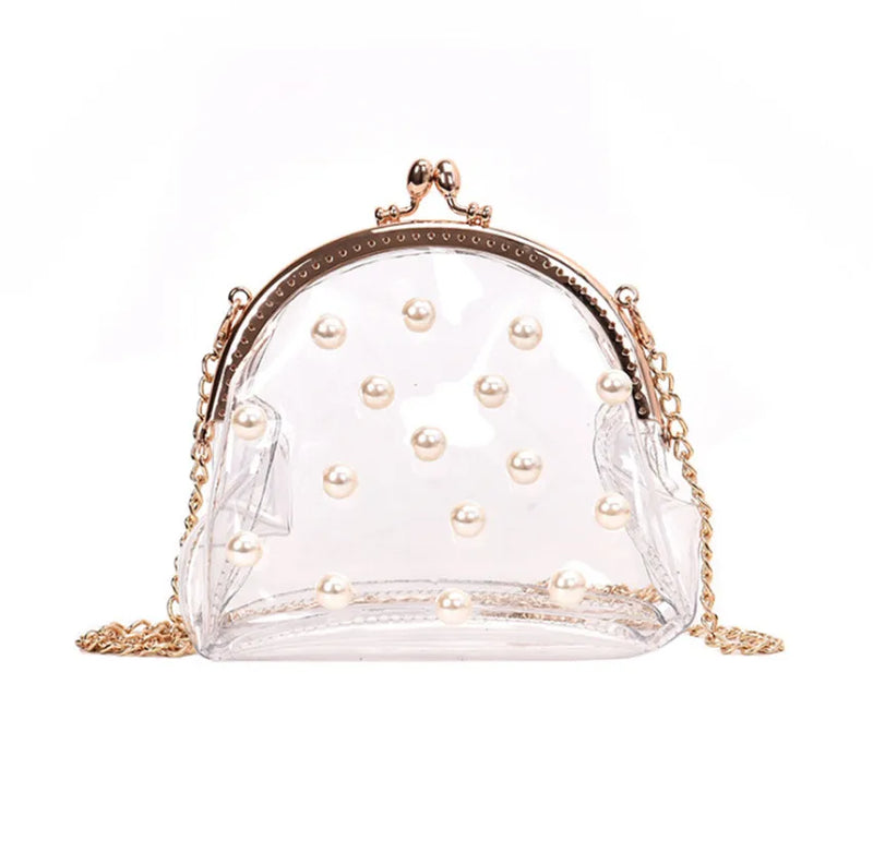 Girls Cross Body PVC Sling Bag