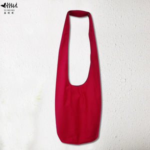 Canvas Crossbody Messenger Bag for Women Men Travel