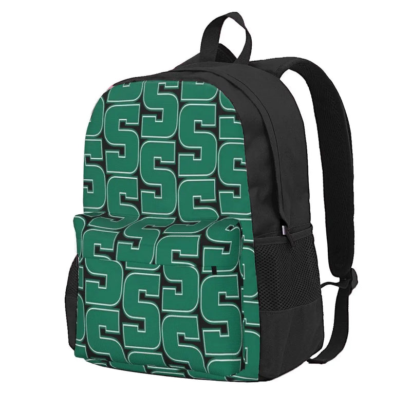 SRU Backpack Men's Women's Zipper Close Backpack Manga Print