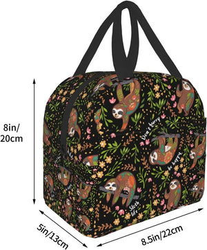 Sloth Reusable Cooler Tote Bag for Men & Women