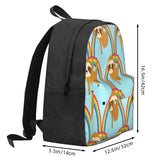 Sloth On Rainbow Sloth Backpacks Men's Backpacks Bags For Women Schoolbag