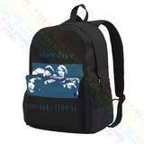 Vintage Slowdive Souvlaki 1993 Large Capacity Backpack