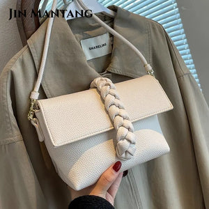 Net Red Texture Ladies Messenger Bag