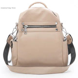 Small Backpack Travel Bag for Girls Women Shoulder Bag Multi-Purpose Casual