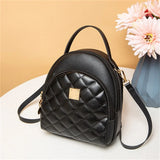 Small Backpack Women's Shoulder Bags PU Leather Bag