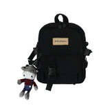 Small Women's Multifunction Backpack Crossbody Shoulder Bag for Teen Girls