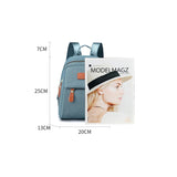 Waterproof Nylon Mini Backpack Women Top Handle Shoulder Bag