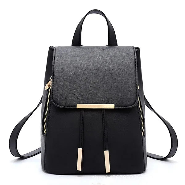 Women Backpack Purse High Leather Backpack Female Shoulder Bags School Bookbag