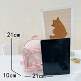 Small Backpack for Girls Mini Backpack Girl Purse Bow Kindergarten