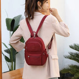 Women's Small Chest Bag Waterproof Nylon Backpack