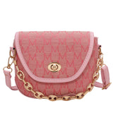 Vintage Chain Handbag Small Messenger Square Bag Women Bags