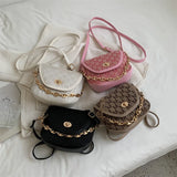 Vintage Chain Handbag Small Messenger Square Bag Women Bags