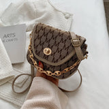 Vintage Chain Handbag Small Messenger Square Bag Women Bags