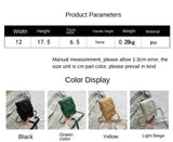 Small Shoulder Bag Rhombus Mini Crossbody Chain Phone Bag Woman Portable Square