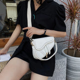 Small Bag Female Personality Single Shoulder Sling Retro Ladies PU
