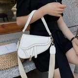 Small Bag Female Personality Single Shoulder Sling Retro Ladies PU