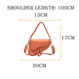 Small Bag Female Personality Single Shoulder Sling Retro Ladies PU