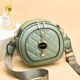 Network Red One-shoulder Cross-body Small Round Bag Female