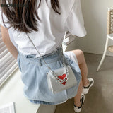 Small Love Small Square Bag Portable Shoulder Messenger Bag