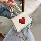Small Love Small Square Bag Portable Shoulder Messenger Bag