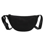 Canvas Shoulder Bag for Students, Tide Design