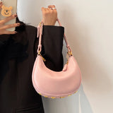 Small Bag Women Autumn Shoulder Underarm Bag Chain Bar Crossbody Dumpling Bag