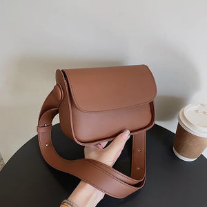 Women Casual Messenger Bag PU Leather Shoulder Bag