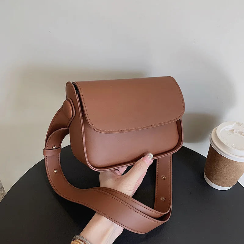 Women Casual Messenger Bag PU Leather Shoulder Bag