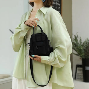 Women's Network Red Shoulder Messenger Bag