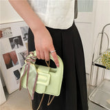 Spring Chain Messenger Bag Texture Portable Small Square Bag