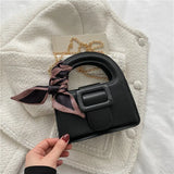 Spring Chain Messenger Bag Texture Portable Small Square Bag