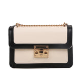 Women's Crossbody Square Bag Small Chain Flap Purse Shoulder Messenger Bag