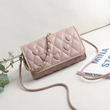 Small Heart Bag Chain Shoulder Handbag For Women