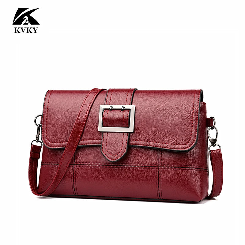 Sweet Shoulder Bag Vintage Leather Handbags Bolsa Feminina