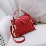 Green Messenger Bucket Bag with Long Strap Crossbody Shoulder Bag