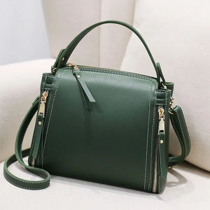 Green Small Crossbody Bucket Bag for Women