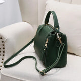 Green Small Crossbody Bucket Bag for Women