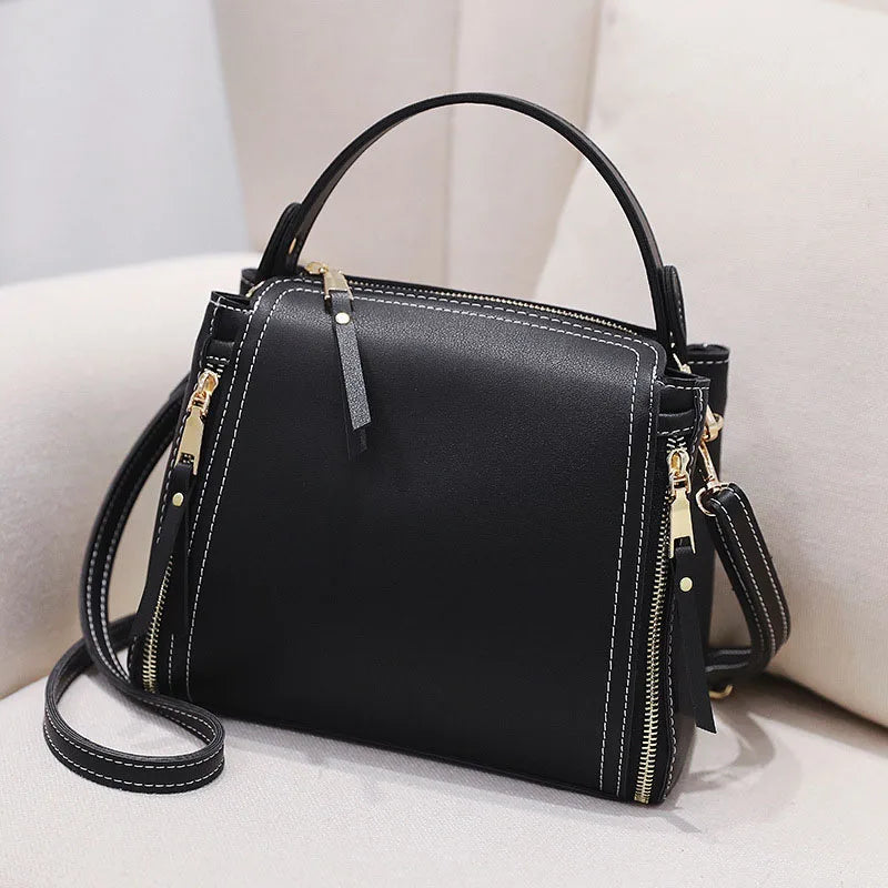 Green Small Crossbody Bucket Bag for Women
