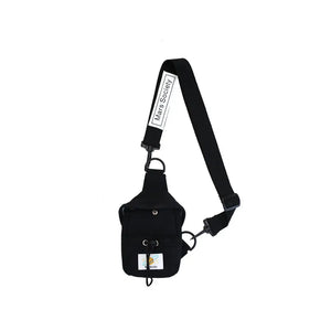 Canvas Chest Pack Crossbody Bag Streetwear Fanny Pack