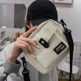 Canvas Shoulder Bag Casual Mini Handbags in Multiple Colors
