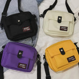 Canvas Shoulder Bag Casual Mini Handbags in Multiple Colors