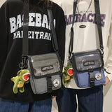 Canvas Shoulder Bag for Women Men Crossbody Messenger Bag