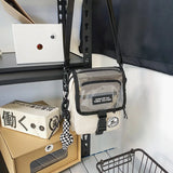 Canvas Shoulder Bag for Women Men Crossbody Messenger Bag