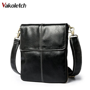 Leather Men Bag Crossbody Shoulder Messenger Bags