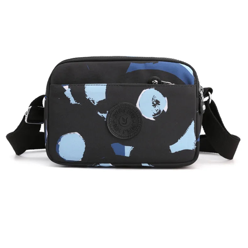 Casual Printing Female CrossBody Bag Women Shoulder bag Nylon Ladies Messenger B