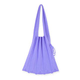 Small Women Summer Handbag Knitting Pleated Shoulder Bags Style
