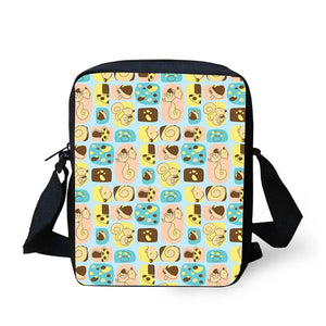 Colorful Pattern Small Cross Body Bag for Child