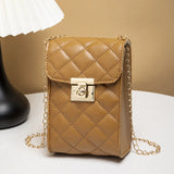 Small Crossbody Bag for Women Mini Flap Shoulder Bag All-match Ladies Clutch Pur